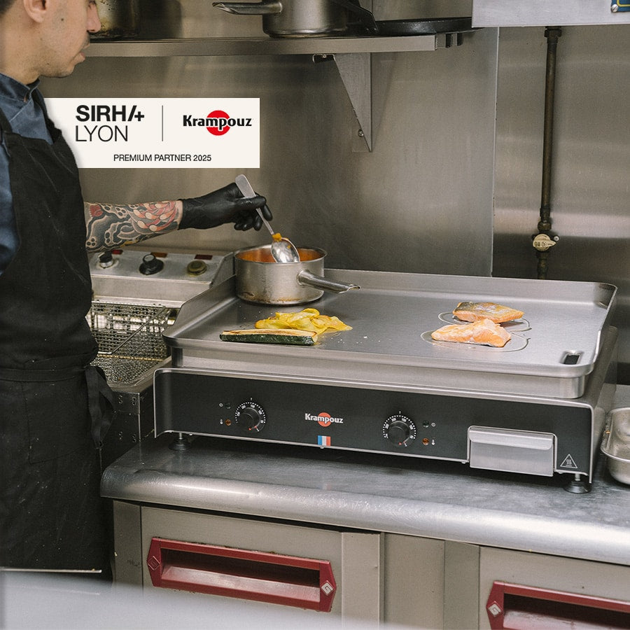 Plancha électrique confort 640 x 440 - KRAMPOUZ