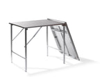 SOLID200 - Table de travail pliable en acier inoxydable 200x80x90 cm - VEBA - 1 pcs