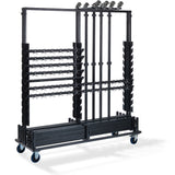 Grand chariot de transport pour 10 porte-manteaux complets - VEBA - 1 pcs