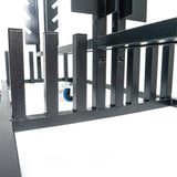 Grand chariot de transport pour 10 porte-manteaux complets - VEBA - 1 pcs