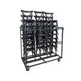 Chariot de transport pour max 27 chaises de mariage Crossback/Napoleon/Tiffany - VEBA - 1 pcs