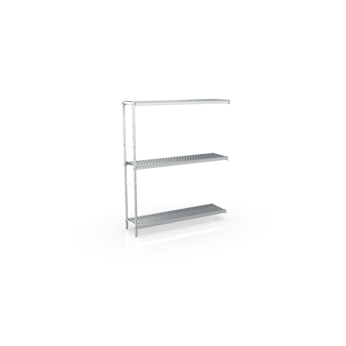 Rayonnage d'angle 1150x1370x400 3 niv - A1100-4P3 - CODIGEL