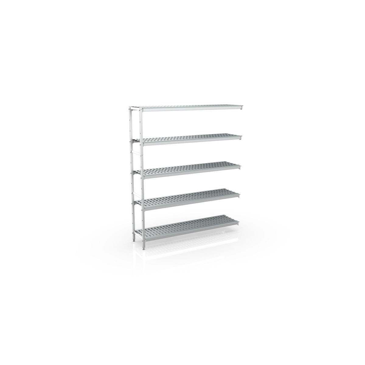 Rayonnage d'angle 750x1970x500 5 niv - A700-5G5 - CODIGEL
