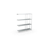 Rayonnage d'angle 2080x1370x400 4 niv - A76 - CODIGEL