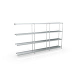 Rayonnage d'angle 4615x1370x400 4 niv - A101 - CODIGEL