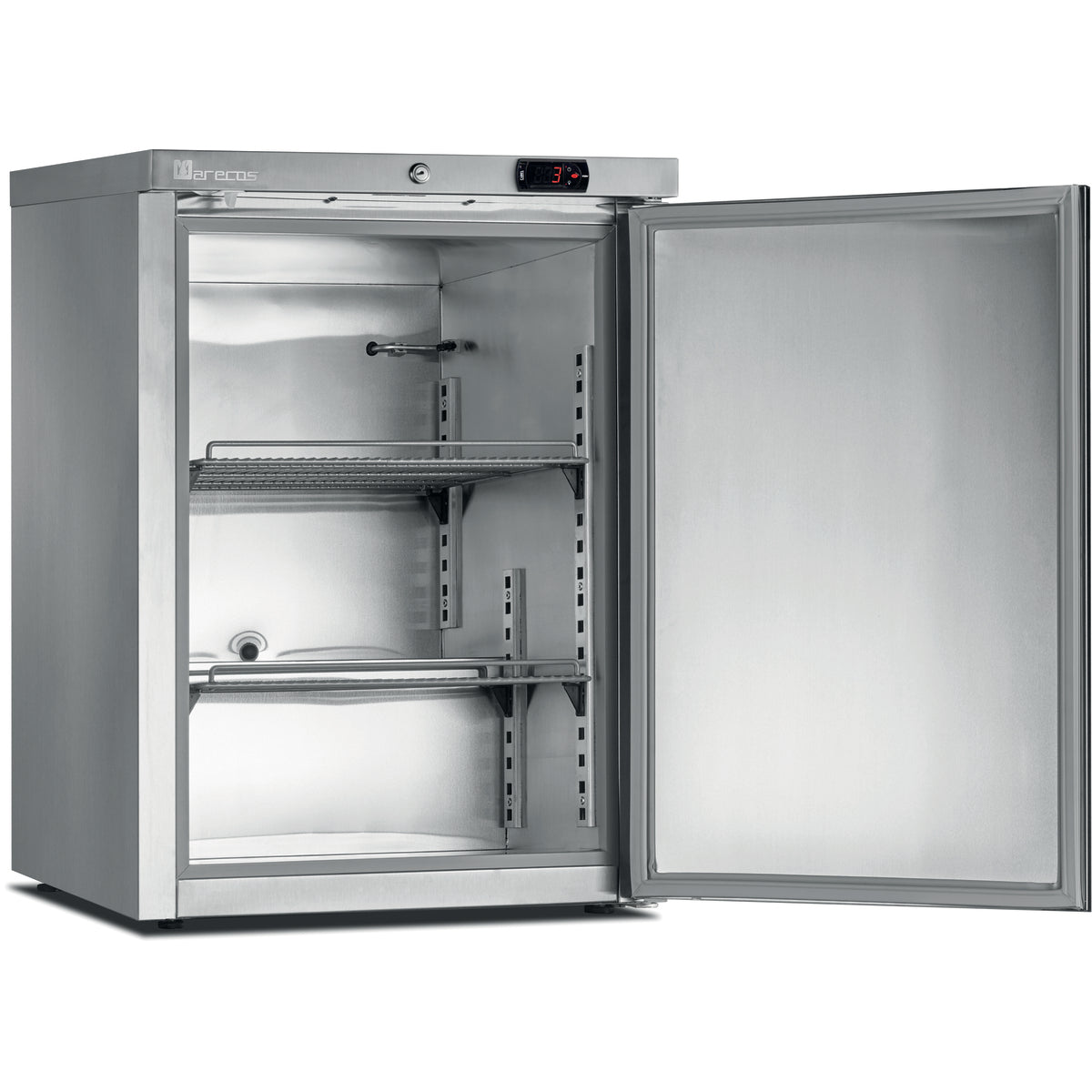 Mini armoire porte pleine - température négative (-22/-18°C) - Extérieur inox - Volume : 115L, - ACE-150-CS-A-PO - CODIGEL