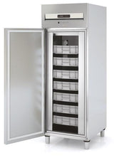 Armoire à casiers positive 1 porte 610L inox AISI-304