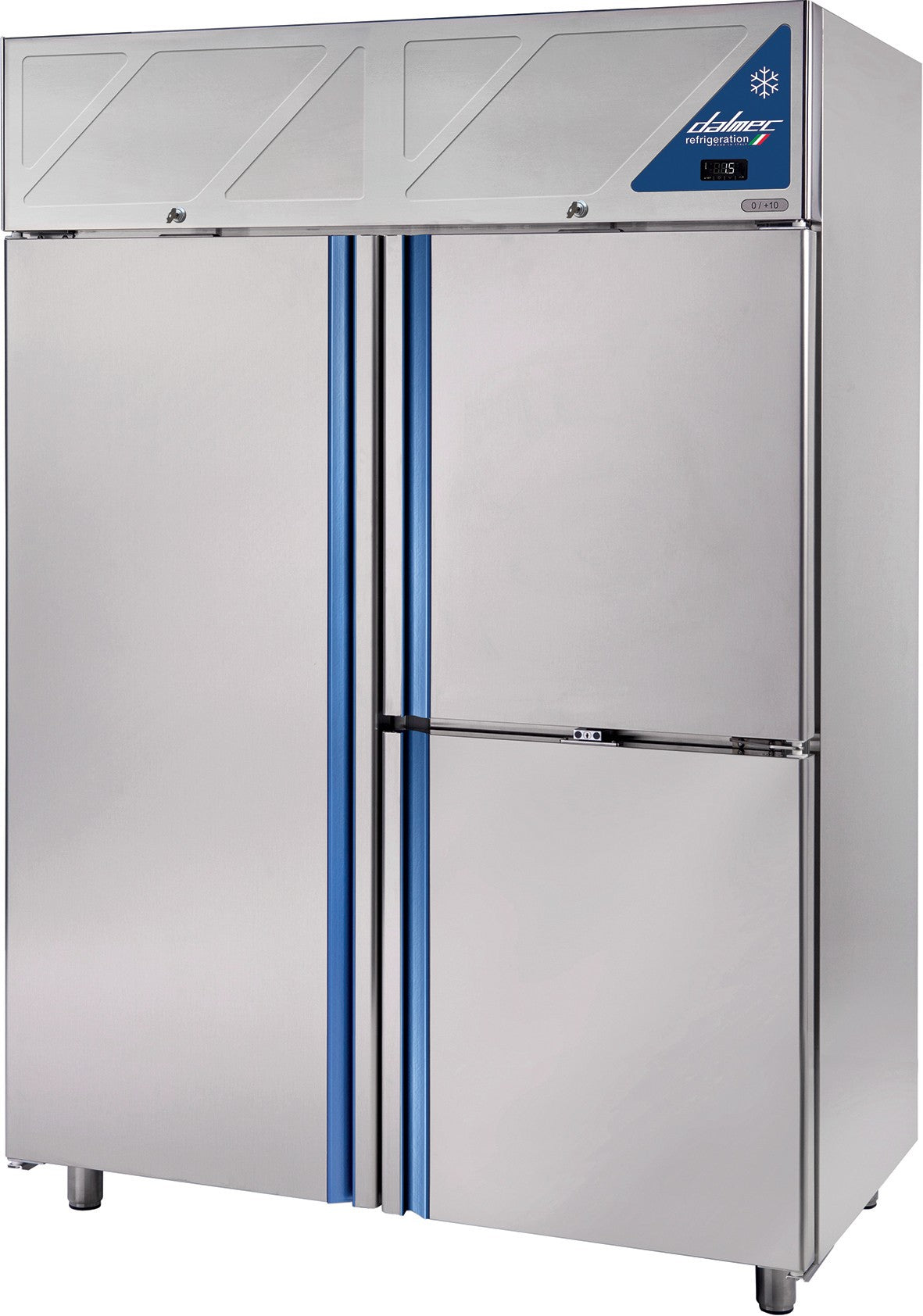 Armoire pâtissière négative -18/-22°C - 1400 L - 600 x 400 - 1 porte pleine + 2 portillons - DAP1412N-3 - Dalmec