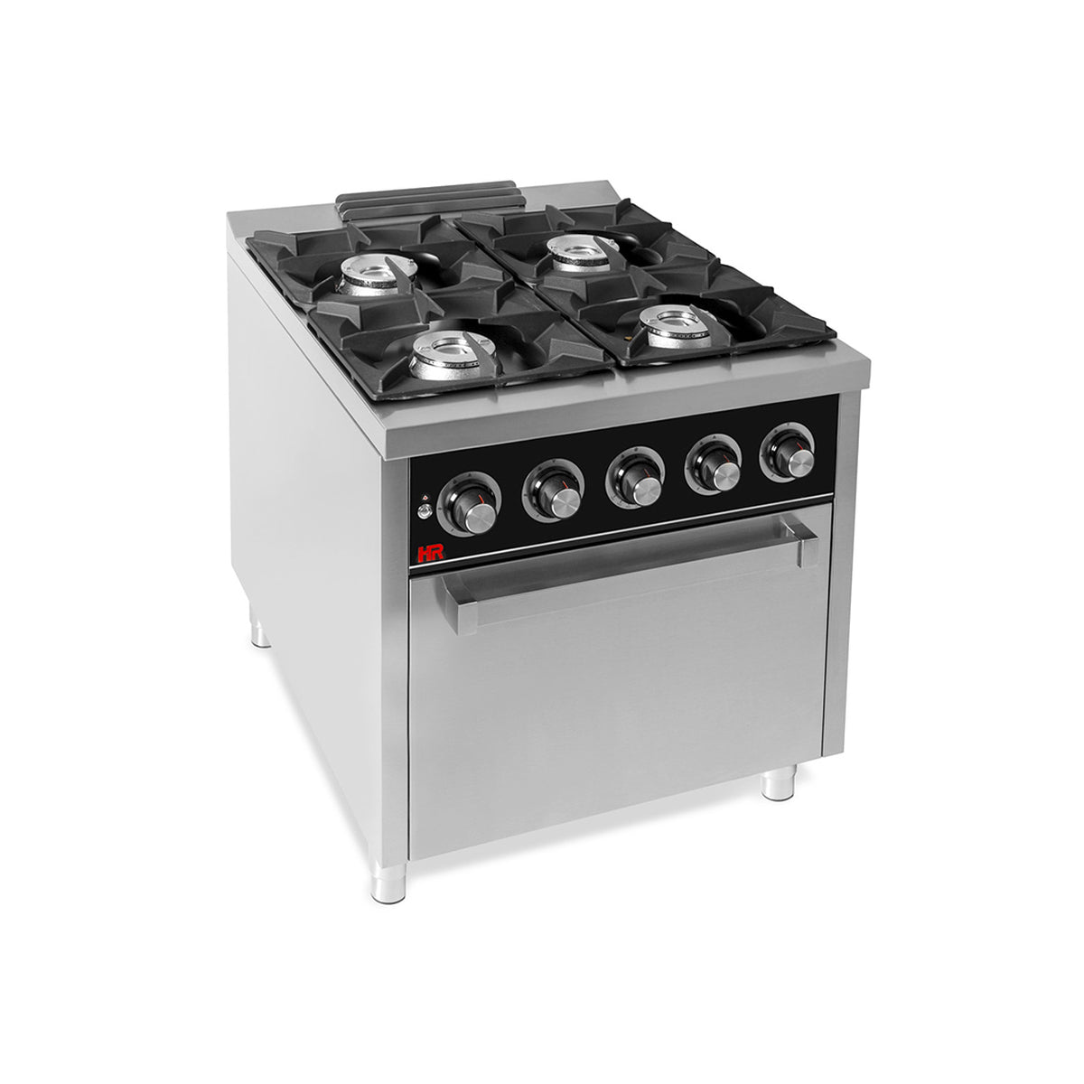 Fourneau 4 feux vifs Série 900 four - C4F900H - CODIGEL