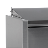 Vitrine réfrigérée GN1/4 - VK33-150 S/S LID - TEFCOLD