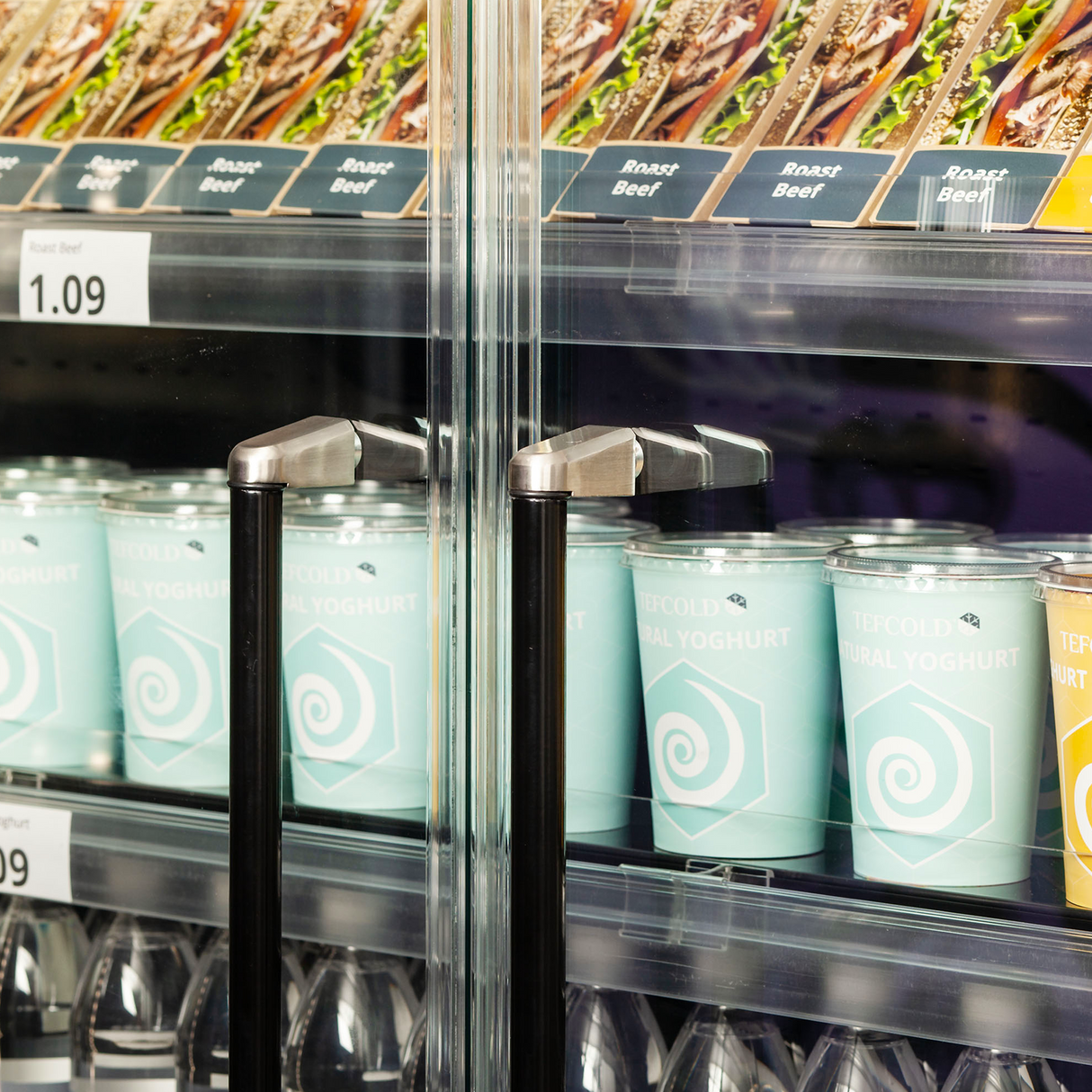Vitrine réfrigérée pour supermarché - Galaxy+ GP10FGD Black - TEFCOLD