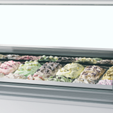 Vitrine ventilée pour glace en bac - MILLENNIUM LX16 - TEFCOLD