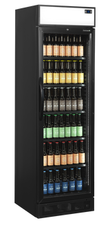 Réfrigérateur à boissons noir - CEV435CP BLACK - TEFCOLD