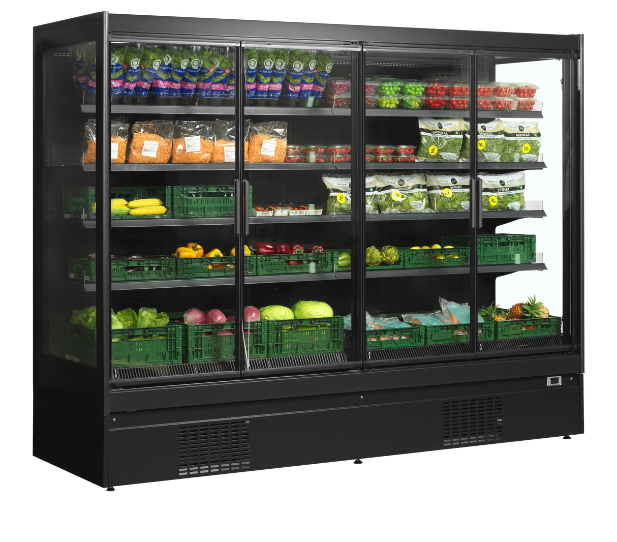 Vitrine réfrigérée pour supermarché à froid positif - EXTRA2500CD - TEFCOLD
