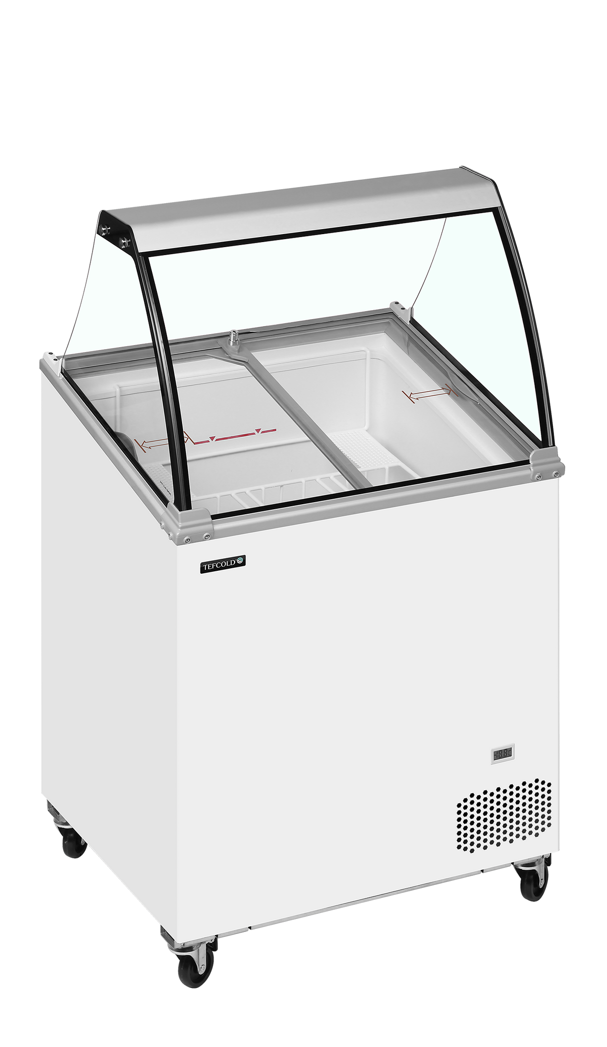 Congélateur de crème glacée - IC201SCE+SO - TEFCOLD
