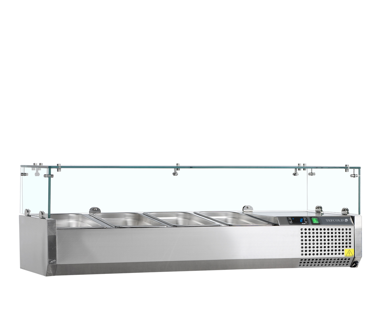 Vitrine réfrigérée GN1/4 - VK33-120 - TEFCOLD