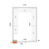 Chambre froide - CRPF2130 - TEFCOLD