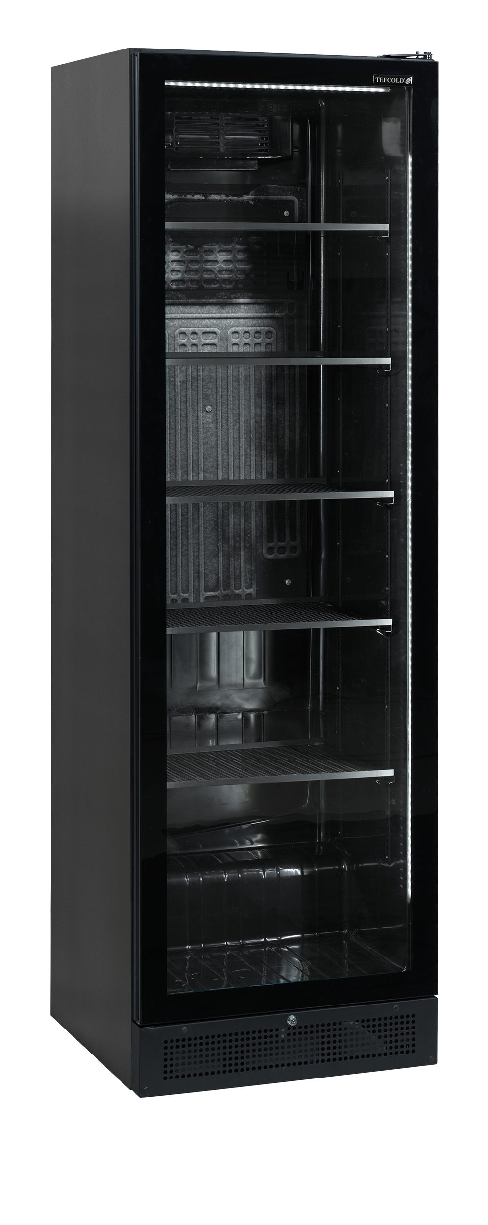 Vitrine réfrigérée noire - SCU1425 FRAMELESS - TEFCOLD