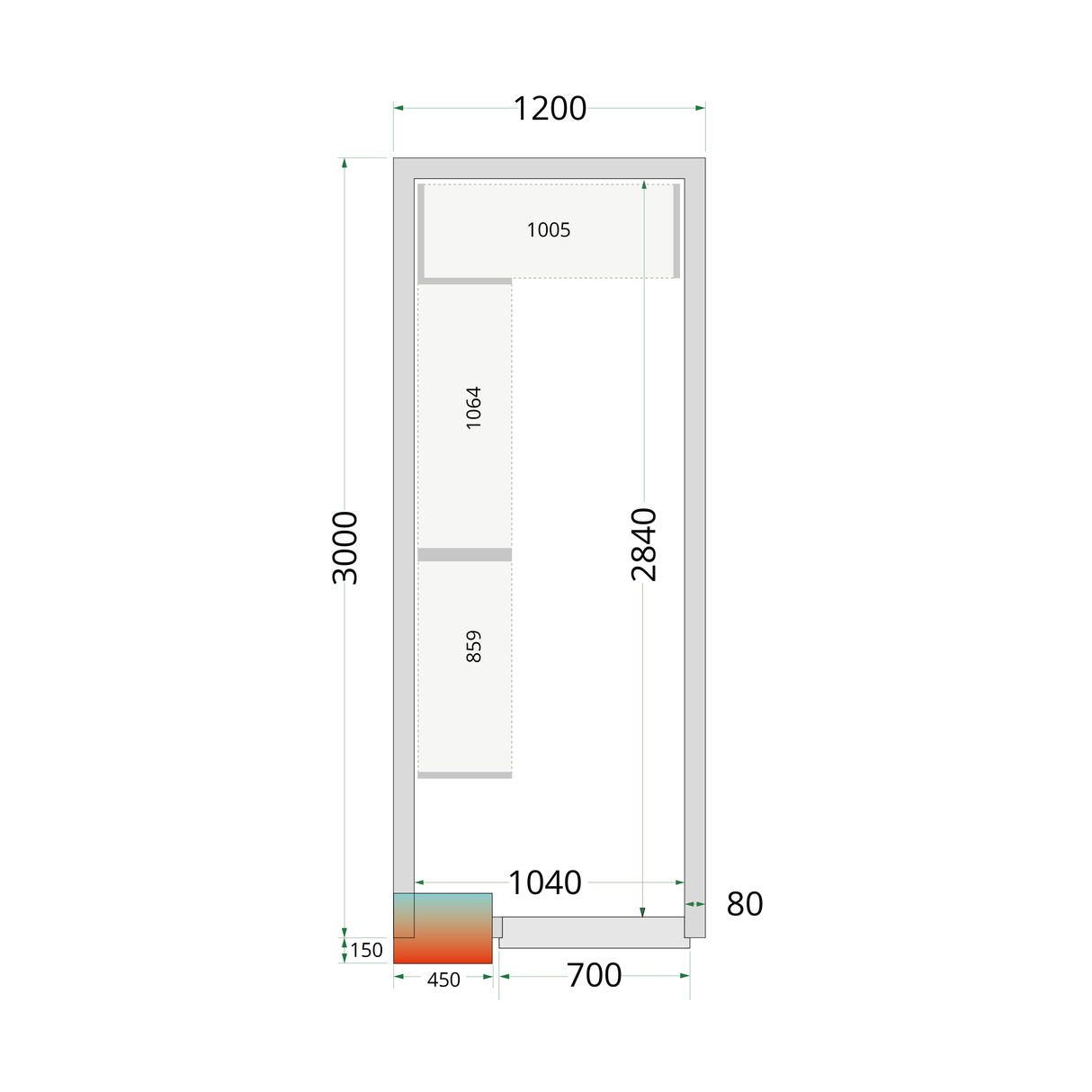 CRPF1230 - Shelf Rack System Kit