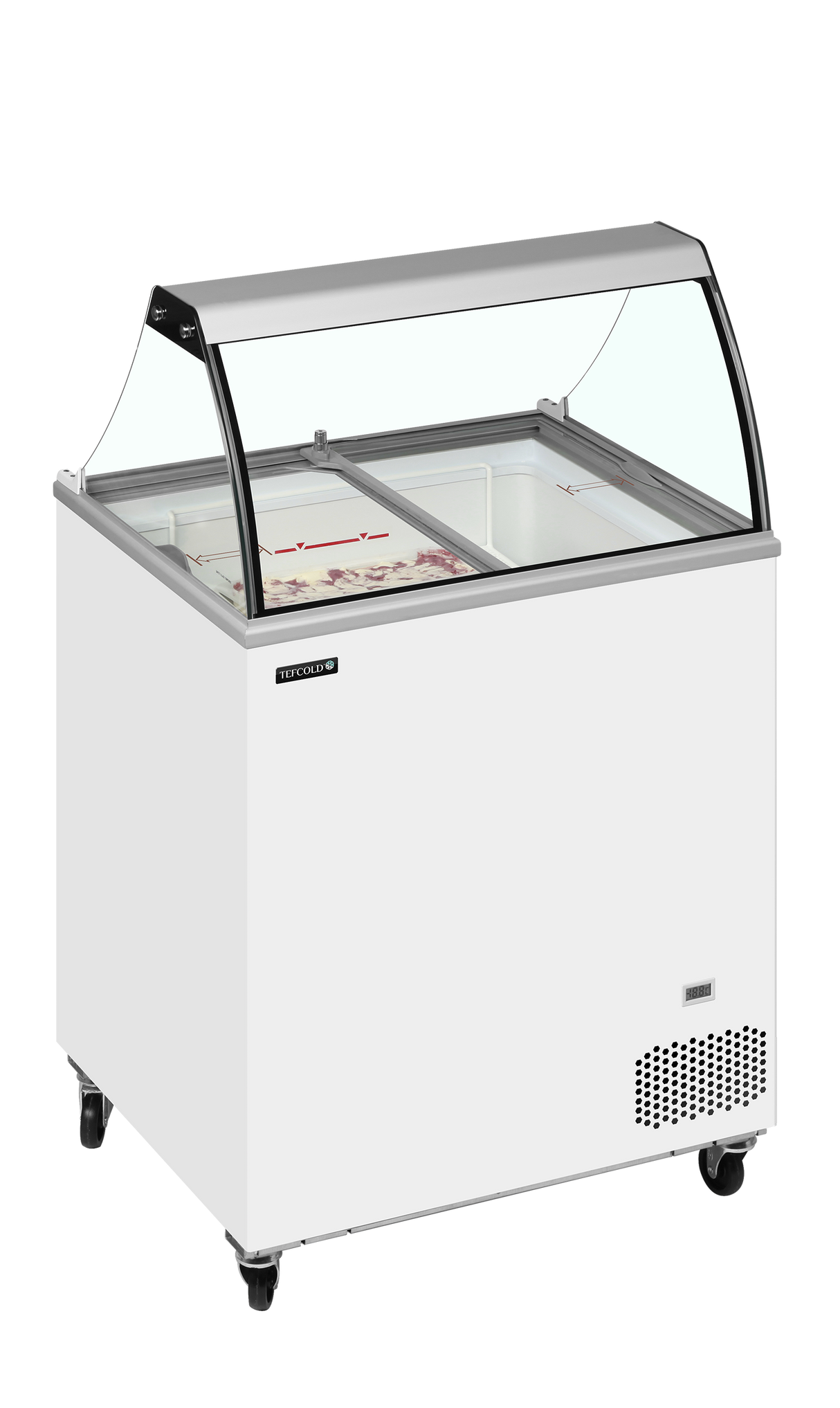 Congélateur de crème glacée - IC201SC+SO - TEFCOLD