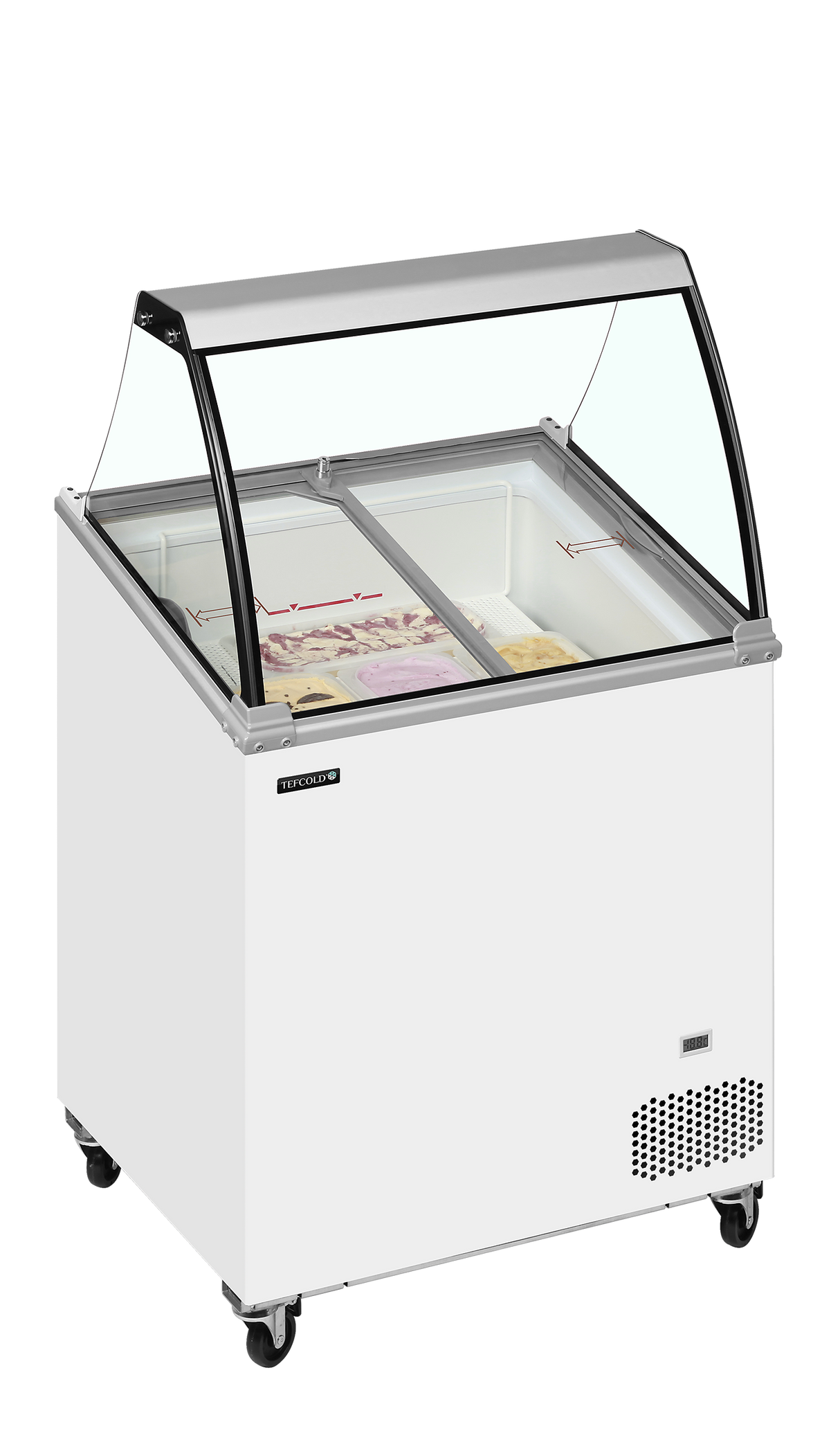 Congélateur de crème glacée - IC201SCE+SO - TEFCOLD
