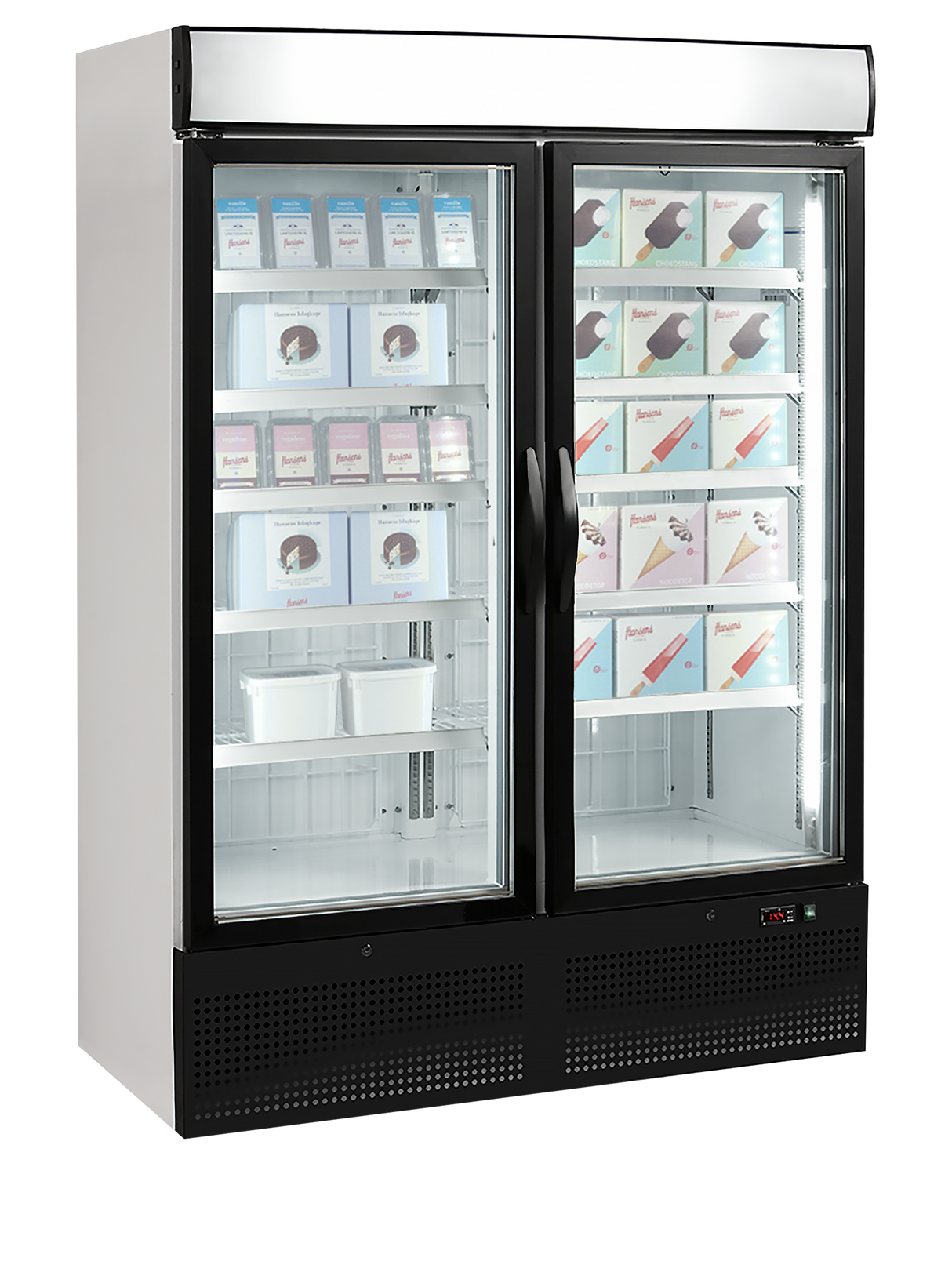 Congélateurs verticaux de vitrine - NF5000G - TEFCOLD
