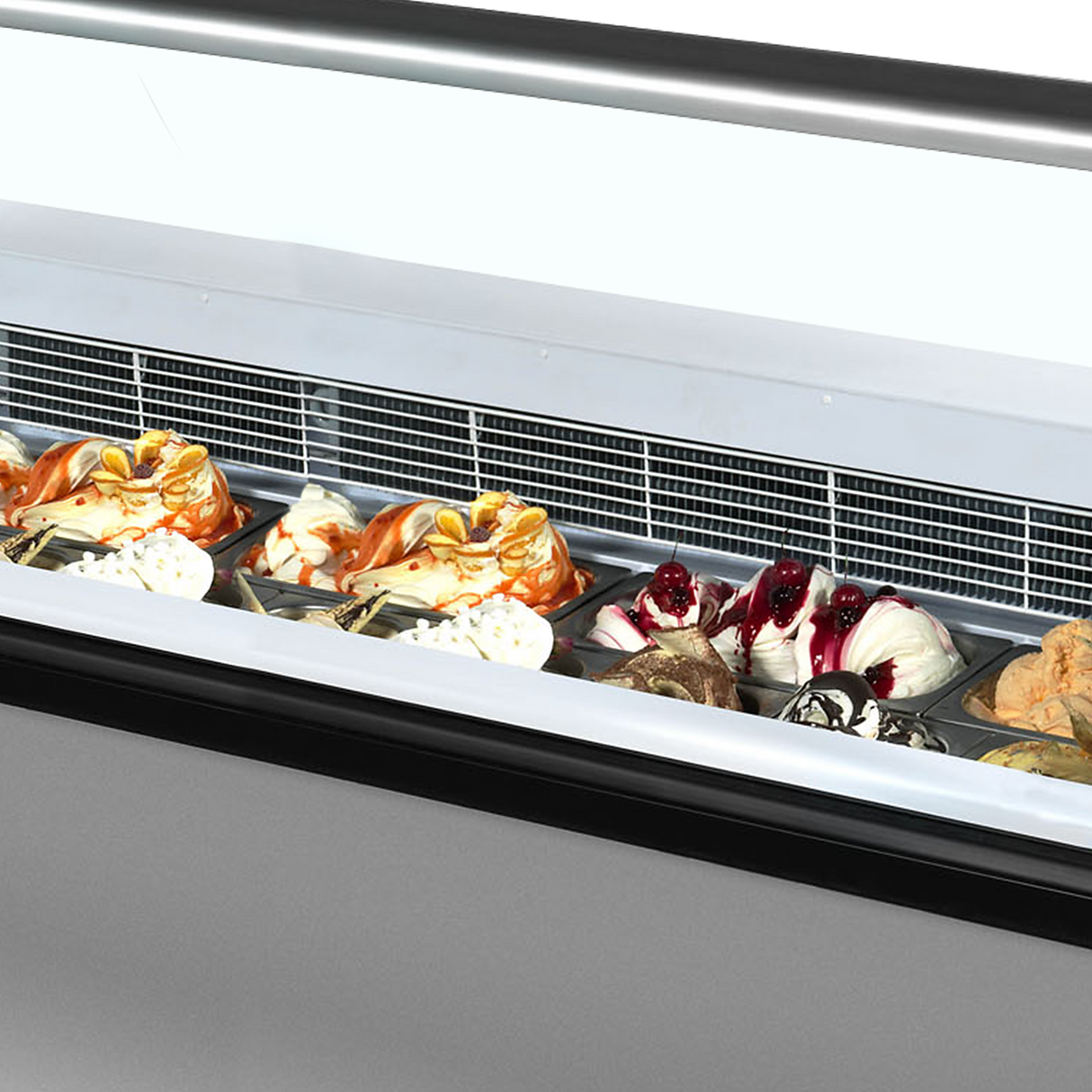 Vitrine pour glace en bac - ISABELLA 10LX - TEFCOLD