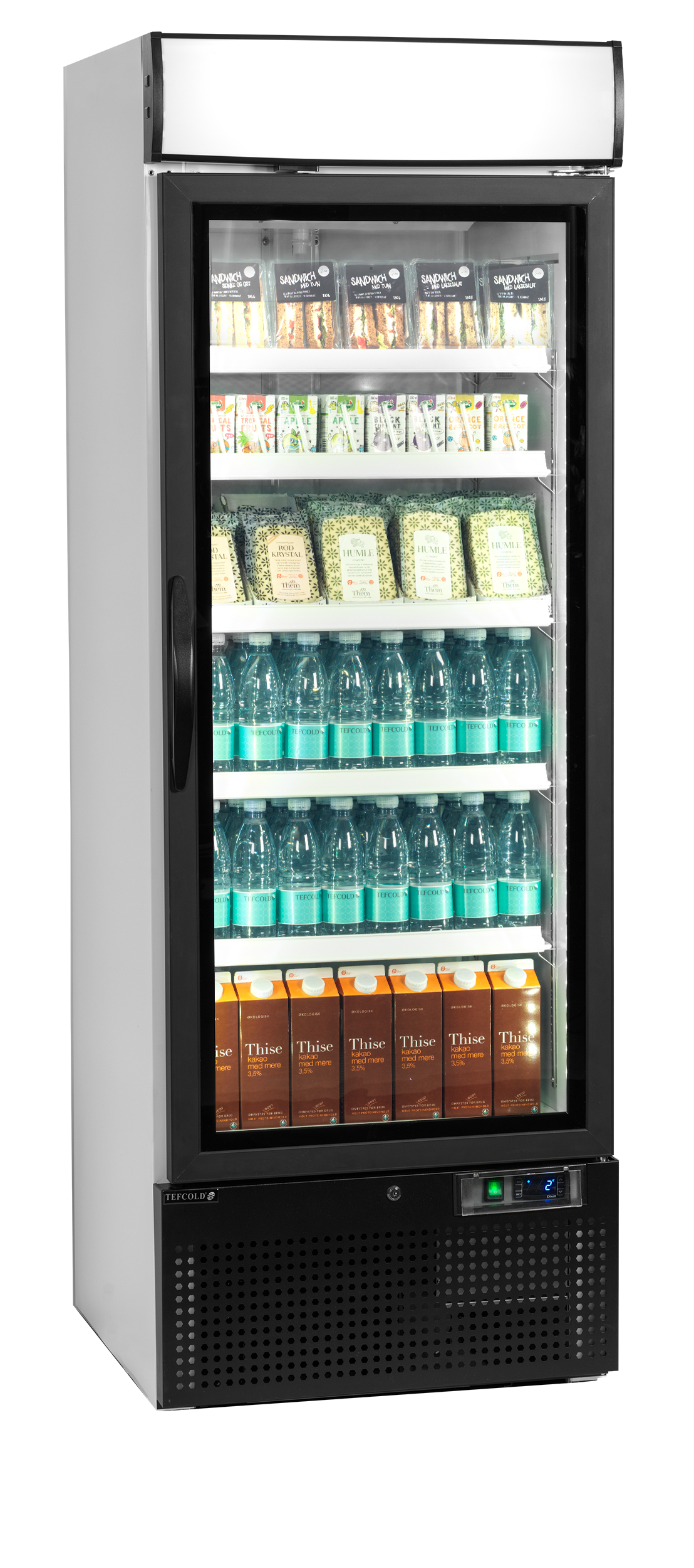 Réfrigérateur vitré - NC2500G - TEFCOLD