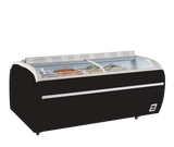 Congélateur de supermarché noir - TWIN 220B-F - TEFCOLD