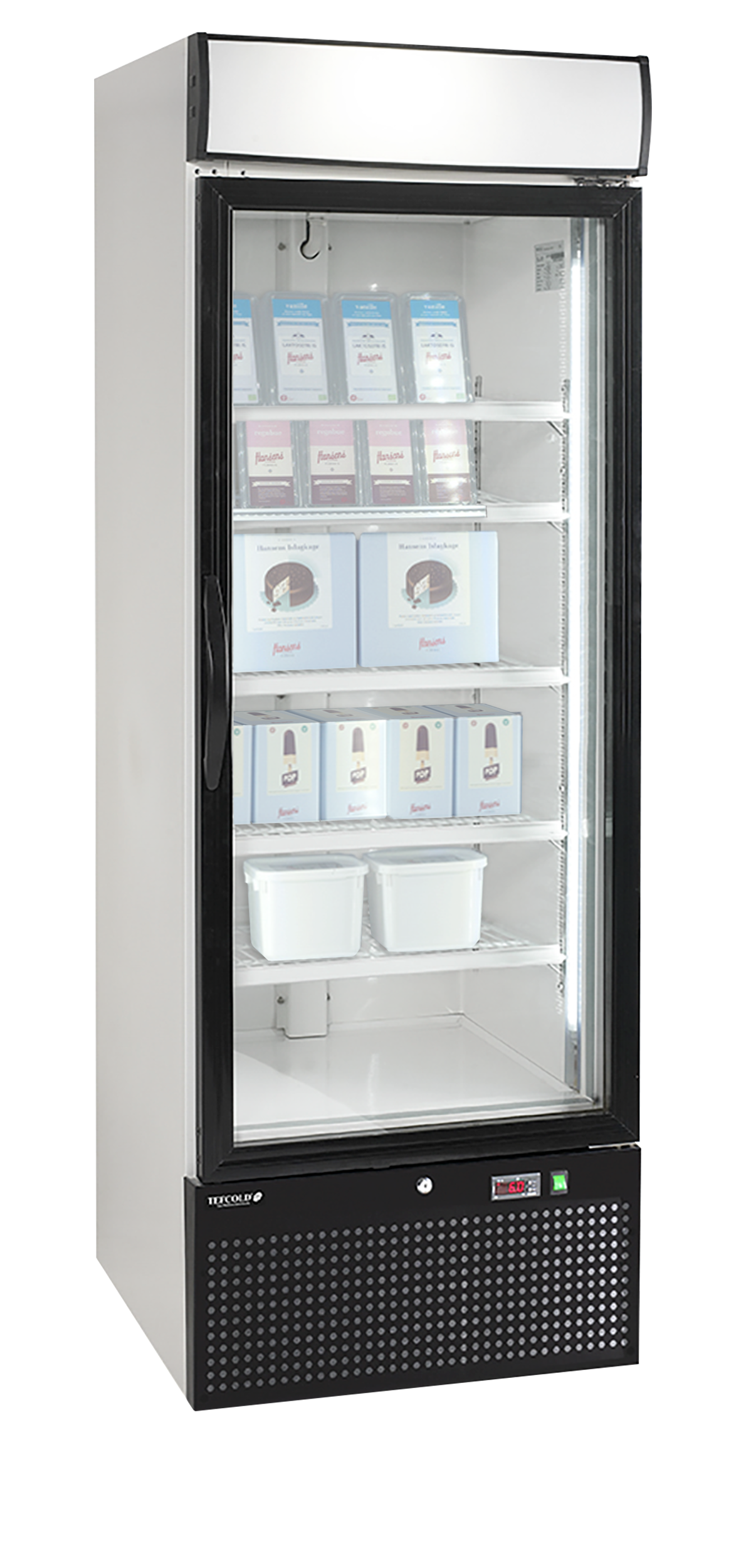 Congélateurs verticaux de vitrine - NF2500G - TEFCOLD