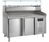 Table à pizza avec module pour garniture - PT1200 + VK38-150 - TEFCOLD