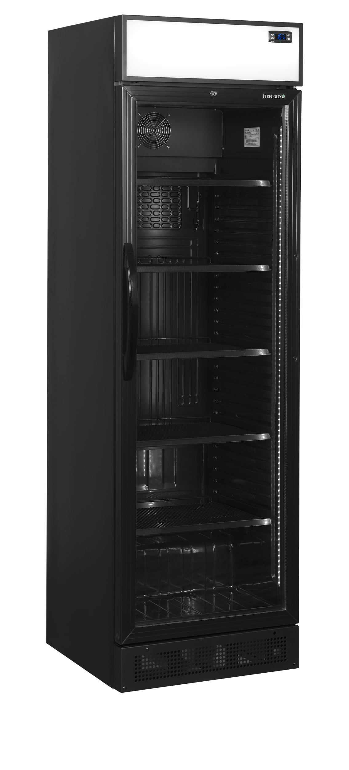 Réfrigérateur à boissons noir - CEV435CP BLACK - TEFCOLD