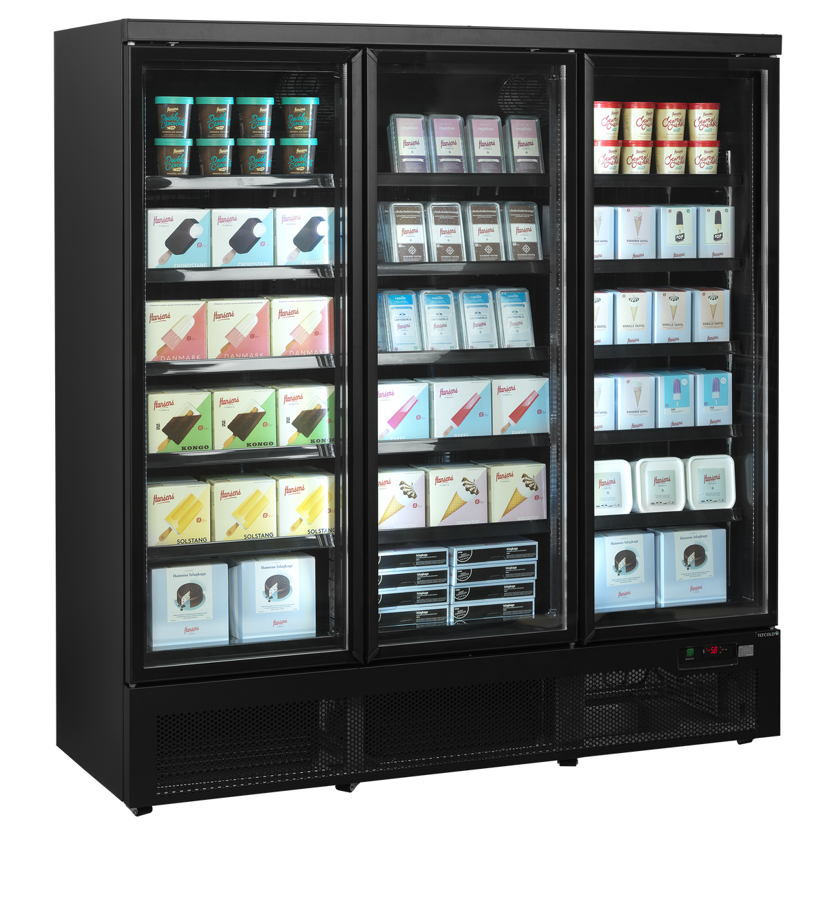 Congélateurs verticaux de vitrine - Atom Maxi F3DBB - TEFCOLD