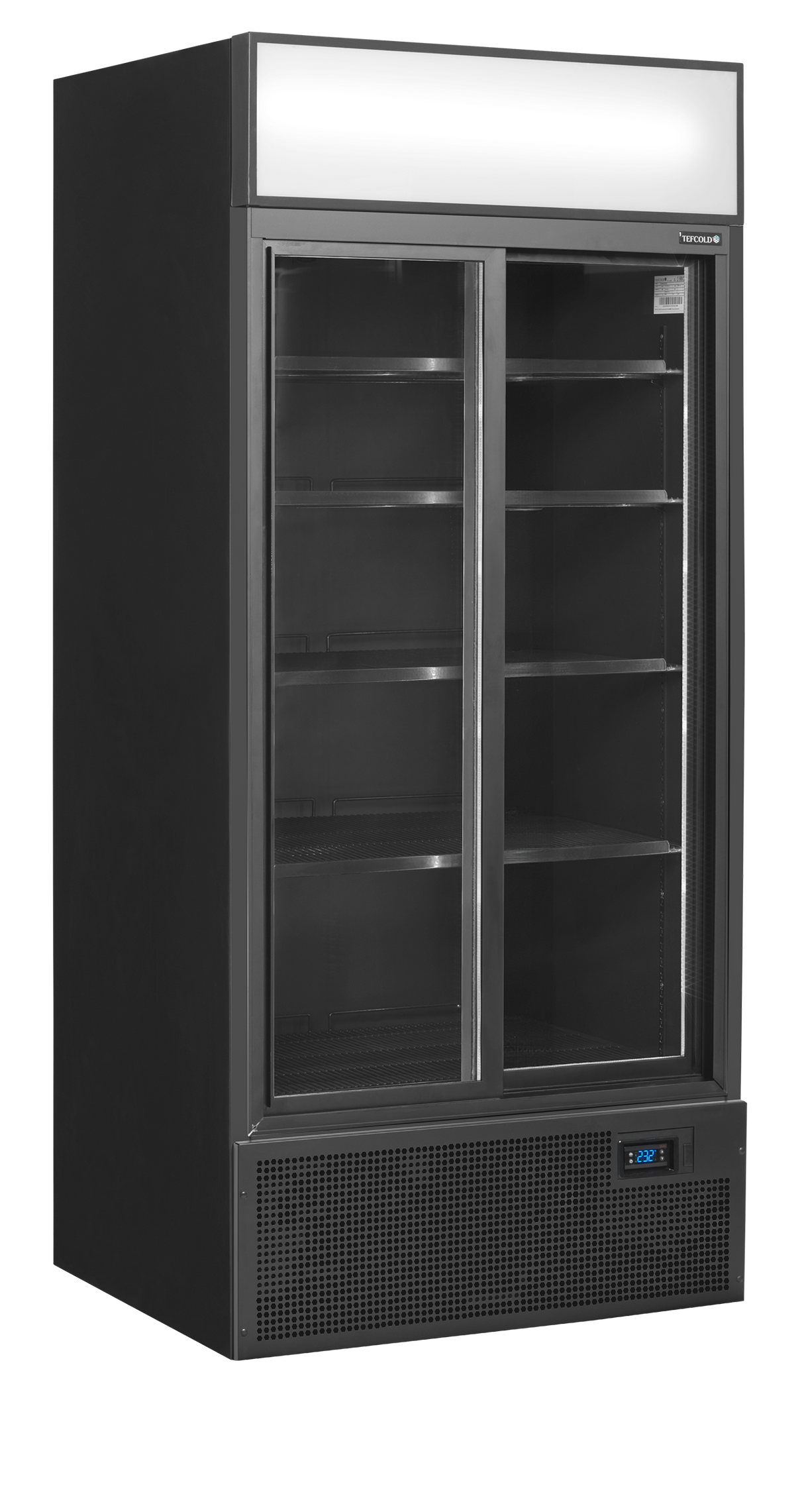 Vitrine réfrigérée noire - FSC891S Black - TEFCOLD