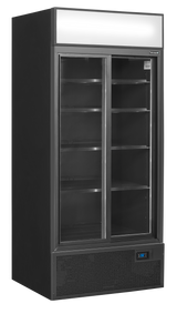 Vitrine réfrigérée noire - FSC891S Black - TEFCOLD