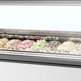 Vitrine ventilée pour glace en bac - MILLENNIUM ST20 - TEFCOLD