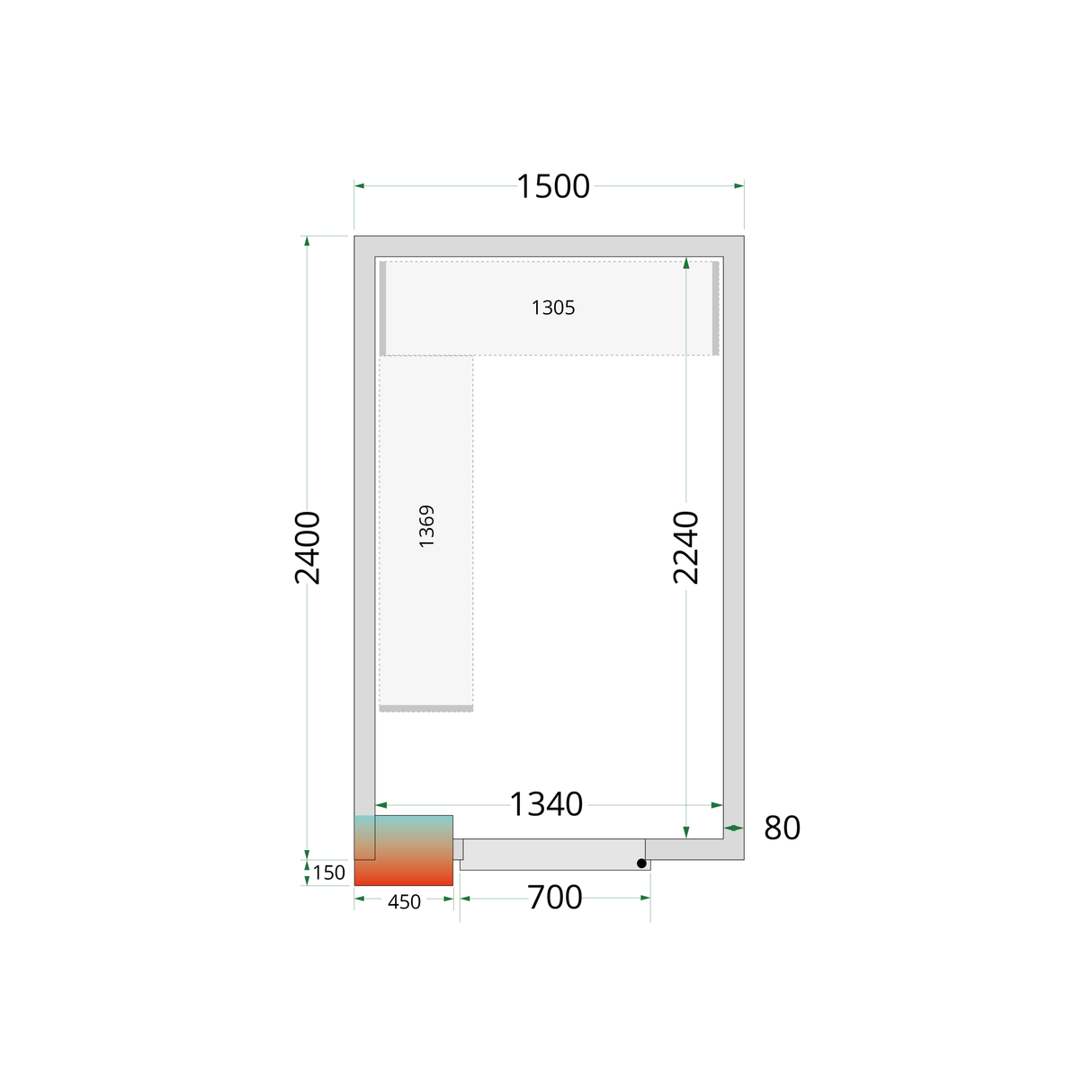 CRPF1524 - Shelf Rack System Kit