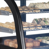 Vitrine réfrigérée pour comptoir - LCT900C/BLACK - TEFCOLD