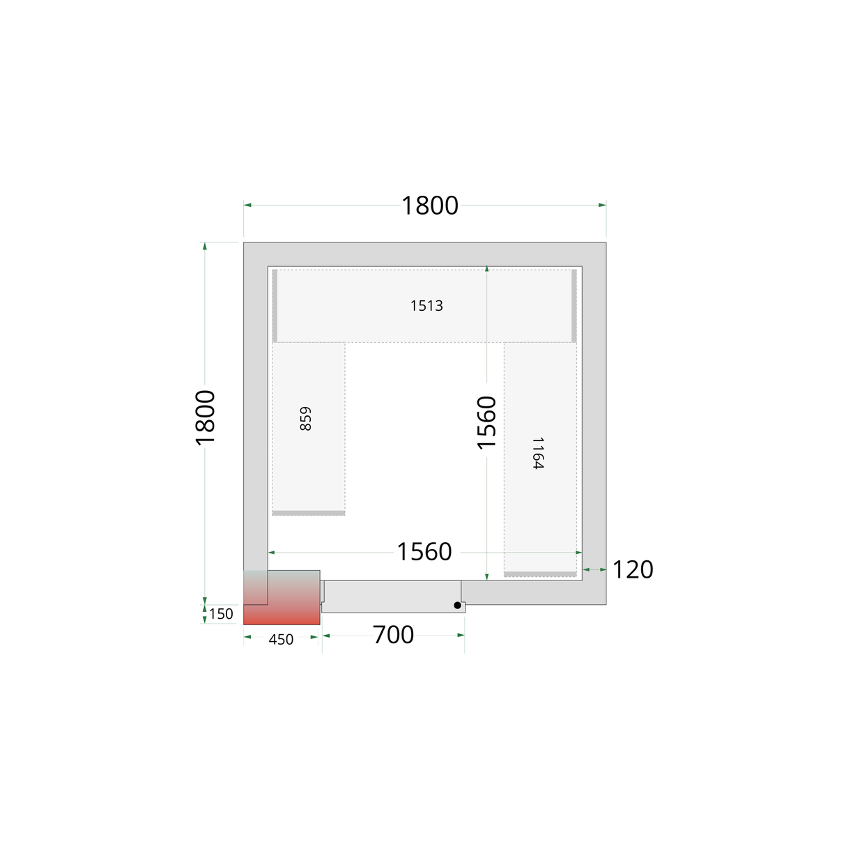 CRNF1818 - Shelf Rack System Kit