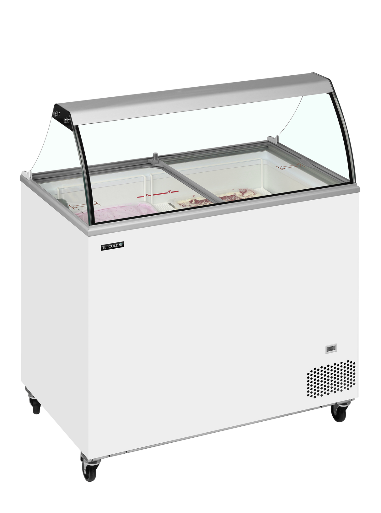 Congélateur de crème glacée - IC301SC+SO - TEFCOLD