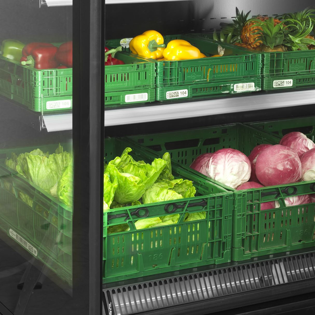 Vitrine réfrigérée pour supermarché à froid positif - EXTRA2500CD - TEFCOLD