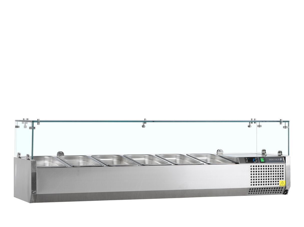 Vitrine réfrigérée GN1/4 - VK33-140 - TEFCOLD