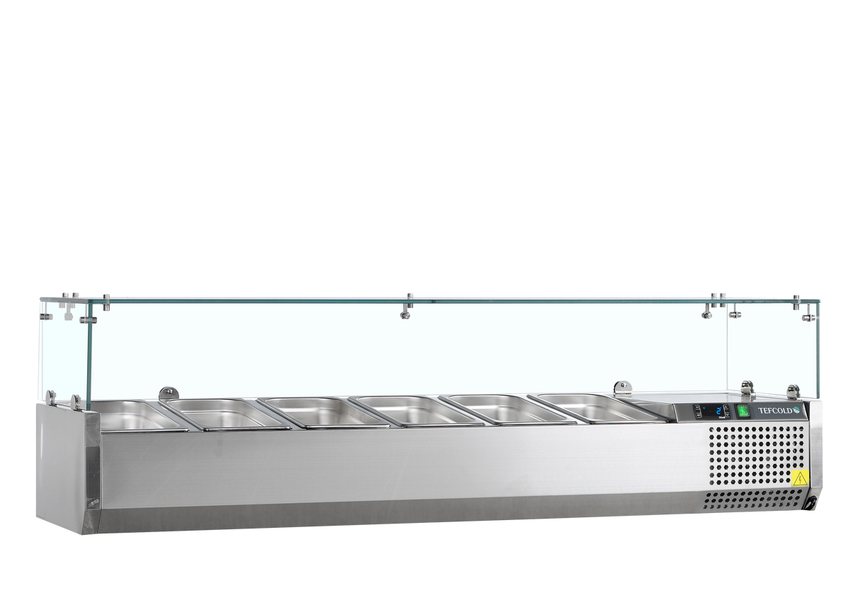 Vitrine réfrigérée GN1/3 - VK38-150 - TEFCOLD