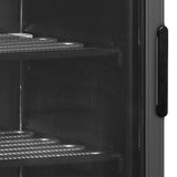 Vitrine à froid négatif, ouverture vers la gauche - UFSC371G Black L/H - TEFCOLD