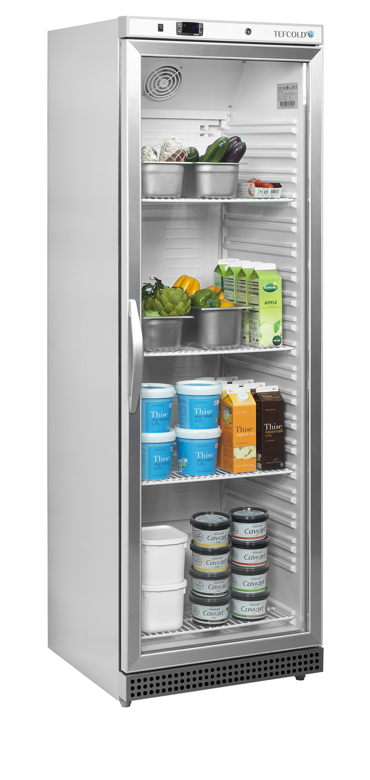 Réfrigérateur vitré - UR400SG - TEFCOLD