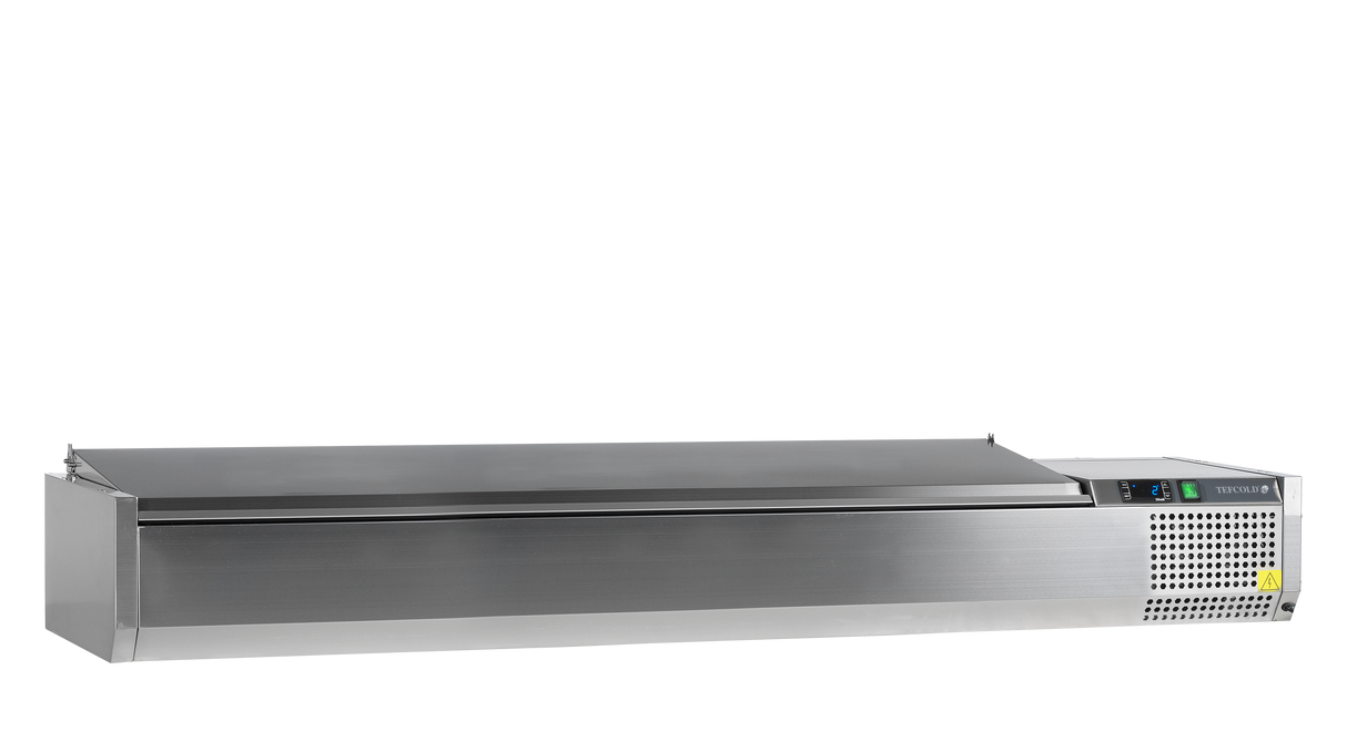 Vitrine réfrigérée GN1/4 - VK33-200 S/S LID - TEFCOLD