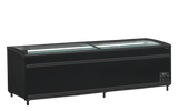 Réfrigérateur / congélateur de supermarché noir - SFI250B-CF VS - TEFCOLD