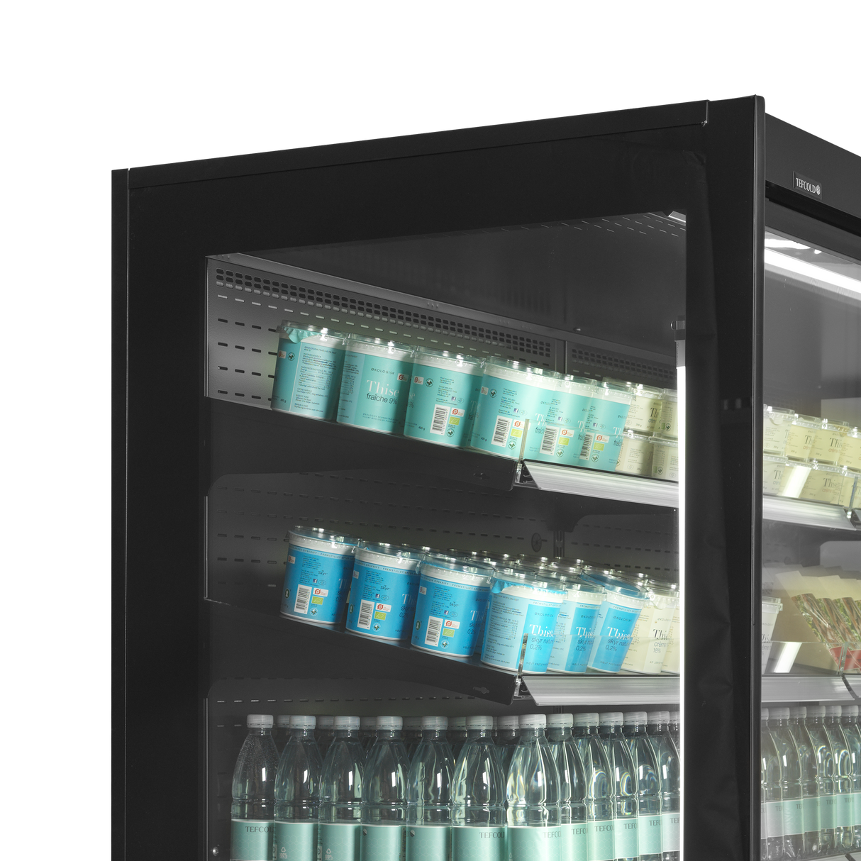 Vitrine réfrigérée pour supermarché à froid positif - EXTRA1250CD - TEFCOLD