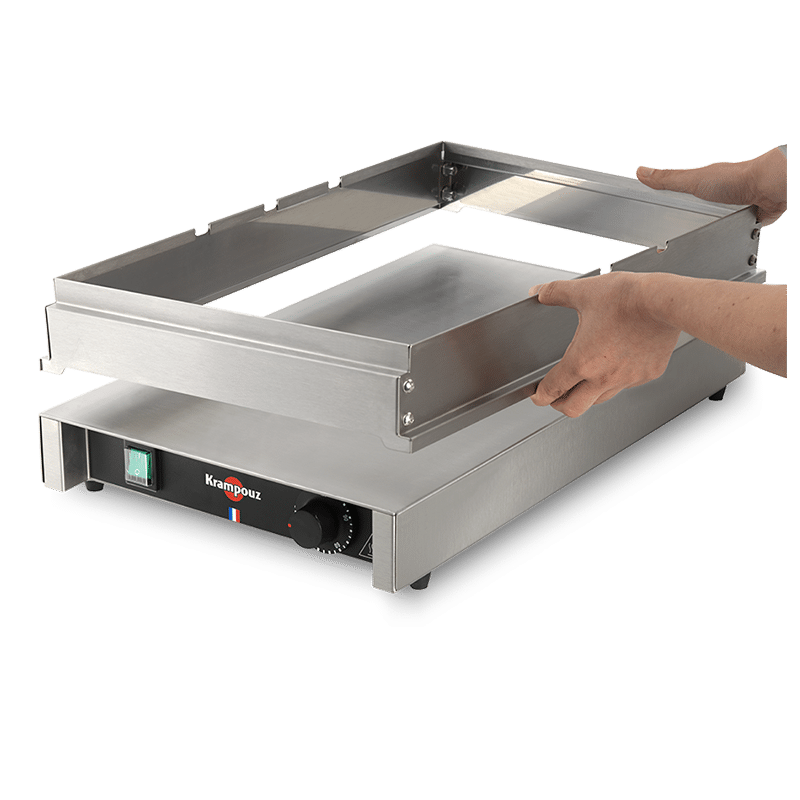 Cadre amovible pour plaque chauffante - KRAMPOUZ