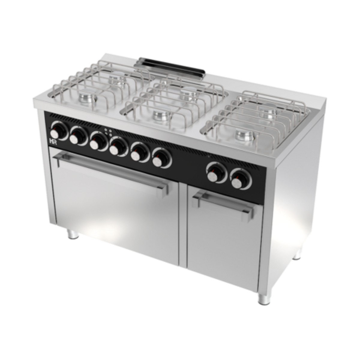 Fourneau "basic" 6 feux vifs s/600 avec four électrique - CB6F600HE - CODIGEL